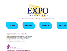 Tablet Screenshot of expoinsbrks.com